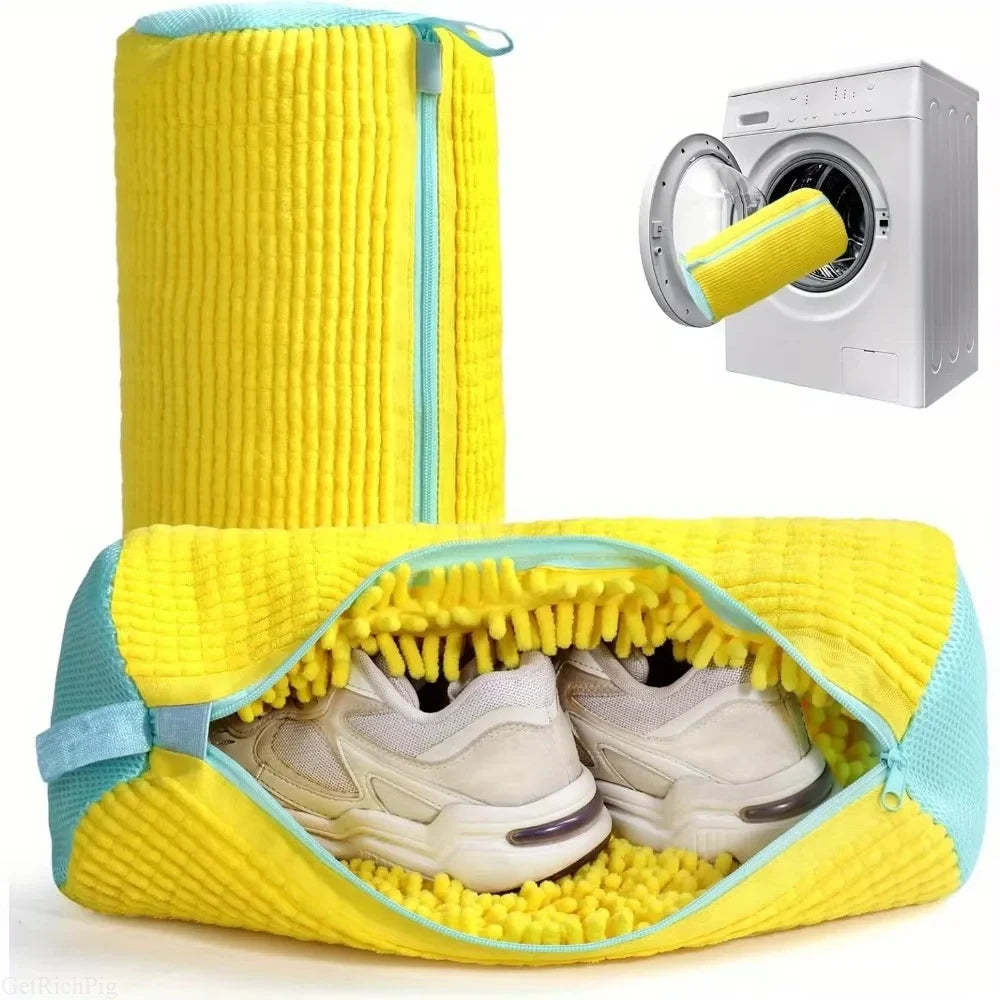 Sac de lavage microfibre pour baskets