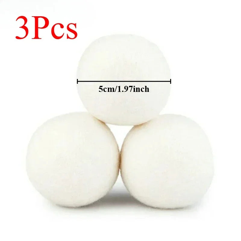 Balles de séchage en laine naturelle – lot de 18