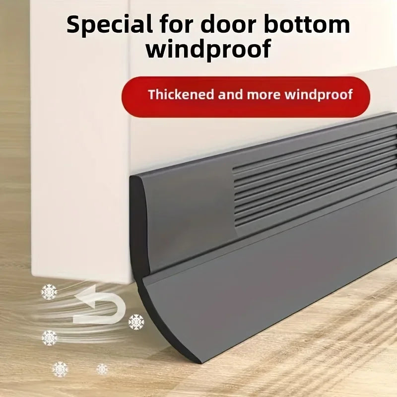Joint bas de porte anti-froid adhésif – lot de 2