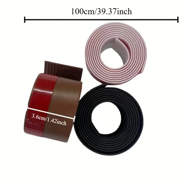 Joint bas de porte anti-froid adhésif – lot de 2