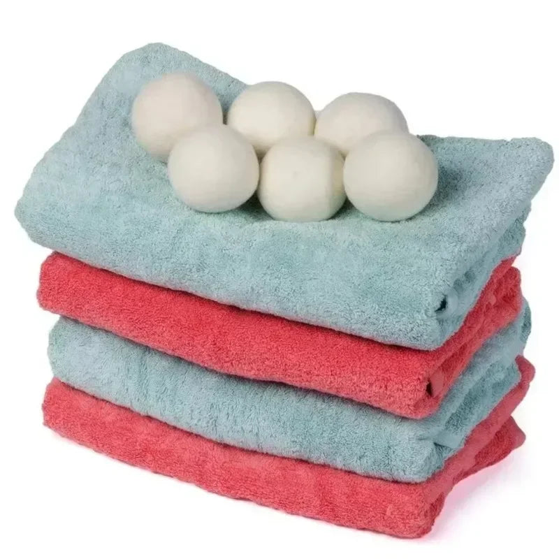 Balles de séchage en laine naturelle – lot de 18
